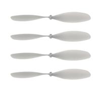 sourcing map Plastic Propeller, Propeller Props Blade Helicopter Kit 9" Fold Resistant for STEM Activities Powered Airplanes DIY Science(Silver, Pack of 4)