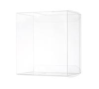 sourcing map Plastic Retail Boxes 110x76x124mm Gift Box with Protecting Film for Candy, Cookies, Christmas, Wedding, Party Wrapping Clear Pack of 30