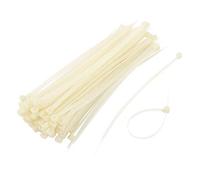 sourcingmap Plastic Self Locking Reusable Cable Zip Ties Fastener 198 x 5mm 100pcs Beige