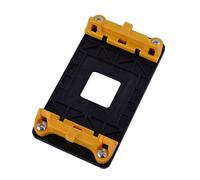 sourcing map Plastic Stand Holder BaseAM2 AM2+ AM3 AM3+ FM1 FM2 Socket AMD Fan Bracket Stand Base Yellow