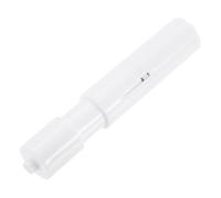 sourcing map Plastic Toilet Paper Holder, 4-9/16" to 5-1/4" ABS Spring-Loaded Toilet Paper Tissue Roller Insert Rod Replacement for Bathroom, White