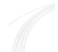 sourcing map PMMA Ends Glow for LED Light Guide in Home, Hotel Fiber Optic Cable Transparent 1mm 50M