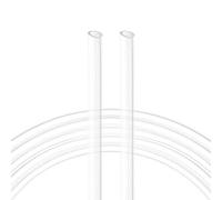 sourcing map Pneumatic Tubing, Air Compressor Tube Hose PU Air Line Hose 2.5mm ID x 4mm OD x 12m/39.4Ft Transparent