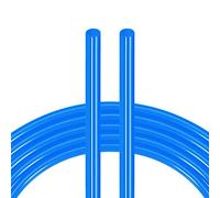 sourcing map Pneumatic Tubing, Air Compressor Tube Hose PU Air Line Hose 4mm ID x 6mm OD x 12m/39.4Ft Blue