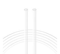 sourcing map Pneumatic Tubing, Air Compressor Tube Hose PU Air Line Hose 4mm ID x 6mm OD x 8m/26.2Ft Transparent