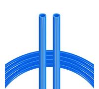 sourcing map Pneumatic Tubing, Air Compressor Tube Hose PU Air Line Hose 8mm ID x 12mm OD x 8m/26.2Ft Blue
