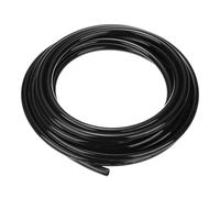 sourcing map Pneumatic Tubing Pipe Pu Hose 16mm OD x 12mm ID 10 Meters(32.8 FT) Air Compressor PU Polyurethane Line Hose Tube for Air Compressor Water Fluid Transfer, Black
