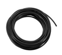 sourcing map Pneumatic Tubing Pipe Pu Hose 4mm OD x 2.5mm ID 10 Meters(32.8 FT) Air Compressor PU Polyurethane Line Hose Tube for Air Compressor Water Fluid Transfer, Black