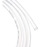 sourcing map Pneumatic Tubing - Polyurethane Air Compressor Hose Pipe, Apply to Air Line Transfer (6mm OD 4mm ID, 6Ft, Clear)