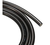 sourcing map Pneumatic Tubing - Polyurethane Air Compressor Hose Pipe, Apply to Air Line Transfer (6mm OD 4mm ID, 6Ft, Black)