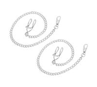 sourcing map Pocket Watch Chain, Alloy Vintage Pocket Watch Chains with Lobster Clasps for Men Vests Suit Formal Cloth