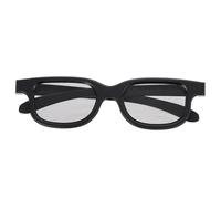 sourcing map Polarized 3D Viewing Glasses, Passive Circular 3D Glasses for Anaglyph Movie Cinema Game TV Photo Projector Black