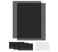 sourcing map Polarized Film, 10.5" Adhesive Polarized Sheets Linear Polarizing Filter with Cleaning Kit Scraper for LCD Screen Repair Physics Education, 0 Degree/90 Degree