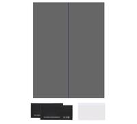 sourcing map Polarized Film, 12.9" Adhesive Polarized Sheets Linear Polarizing Filter with Cleaning Kit Scraper for LCD Screen Repair Physics Education, 90 Degree