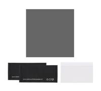 sourcing map Polarized Film, 3.9 x 3.9 Inch Universal Adhesive Polarized Sheets Linear Polarizing Filter with Cleaning Kit Scraper for LCD Screen Repair Physics Education