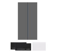 sourcing map Polarized Film, 5.9 x 3.1 Inch Adhesive Polarized Sheets Linear Polarizing Filter with Cleaning Kit Scraper for LCD Screen Repair Physics Education, 90 Degree