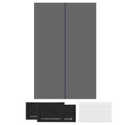 sourcing map Polarized Film, 6.1 x 3.9 Inch Adhesive Polarized Sheets Linear Polarizing Filter with Cleaning Kit Scraper for LCD Screen Repair Physics Education, 90 Degree