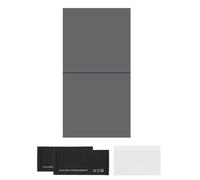 sourcing map Polarized Film, 6.5" Adhesive Polarized Sheets Linear Polarizing Filter with Cleaning Kit Scraper for LCD Screen Repair Physics Education, 0 Degree