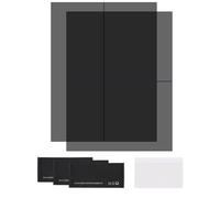 sourcing map Polarized Film, 6 x 7.9 Inch Adhesive Polarized Sheets Linear Polarizing Filter with Cleaning Kit Scraper for LCD Screen Repair Physics Education, 0 Degree/90 Degree