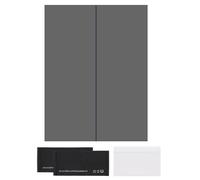 sourcing map Polarized Film, 7.9" Adhesive Polarized Sheets Linear Polarizing Filter with Cleaning Kit Scraper for LCD Screen Repair Physics Education, 90 Degree