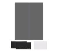 sourcing map Polarized Film, 9.7" Adhesive Polarized Sheets Linear Polarizing Filter with Cleaning Kit Scraper for LCD Screen Repair Physics Education, 90 Degree