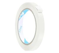 sourcing map Poly Bag Sealing Tape, 1/2" x 98.4 Yard Plastic Bag Sealer Tape Packaging Sealing for Shops Packaging Food Vegetable Meat Cake Bread Freezer Ice, White