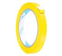 sourcing map Poly Bag Sealing Tape, 1/2" x 98.4 Yard Plastic Bag Sealer Tape Packaging Sealing for Shops Packaging Food Vegetable Meat Cake Bread Freezer Ice, Yellow