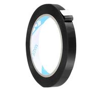 sourcing map Poly Bag Sealing Tape, 1/2" x 98.4 Yard Plastic Bag Sealer Tape Packaging Sealing for Shops Packaging Food Vegetable Meat Cake Bread Freezer Ice, Black