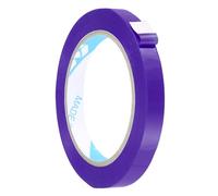 sourcing map Poly Bag Sealing Tape, 1/2" x 98.4 Yard Plastic Bag Sealer Tape Packaging Sealing for Shops Packaging Food Vegetable Meat Cake Bread Freezer Ice, Purple