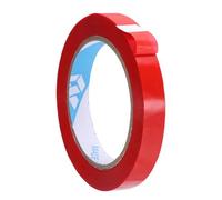 sourcing map Poly Bag Sealing Tape, 9/16" x 98.4 Yard Plastic Bag Sealer Tape Packaging Sealing for Shops Packaging Food Vegetable Meat Cake Bread Freezer Ice, Dark Red