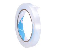 sourcing map Poly Bag Sealing Tape, 9/16" x 98.4 Yard Plastic Bag Sealer Tape Packaging Sealing for Shops Packaging Food Vegetable Meat Cake Bread Freezer Ice, Clear