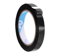 sourcing map Poly Bag Sealing Tape, 9/16" x 98.4 Yard Plastic Bag Sealer Tape Packaging Sealing for Shops Packaging Food Vegetable Meat Cake Bread Freezer Ice, Black