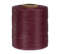 Sourcing Map Polyester Leather Stitching Waxed Thread, 210D/1mm, 766 Yards, Purple Red