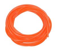 sourcing map Polyurethane Round Belts 5mm Dia, 3 Meters (10ft) Length PU Polyurethane Belt for Drive Transmission (Smooth Surface, Orange)