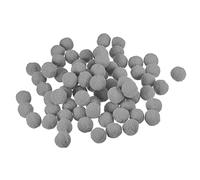 sourcing map Pom Felt Balls Felting Fabric 1.5cm 15mm Light Grey for Home Crafts Project DIY Pack of 100