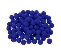 sourcing map Pom Felt Balls Felting Fabric 2.5cm 25mm Dark Blue for Home Crafts Project DIY Pack of 100
