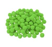 sourcing map Pom Felt Balls Felting Fabric 3cm 30mm Apple Green, 100Pcs