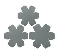 sourcing map Pot and Pan Protectors, Set of 12, 3 Different Size Pot Separator for Stacking Felt Pan Protectors Dividers for Protecting Glass Ceramic Plates Cookware, Gray-Thin