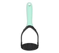 sourcing map Potato Masher, Manual Foldable Potato Press for Kitchen Tool with Non-Slip Handle Nonstick Potato Pumpkin Ricer for Mashing Bean Vegetable Fruits Food Avocado, Light Blue