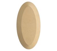 sourcing map Pottery Mould Tools Oval Ceramic Plate Forming Mould 4"x7.87" Handbuilding Dishes Plate Press Slump and Hump Mould for Clay Making Craft