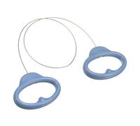 sourcing map Pottery Wire Tool, 19.3" Stainless Steel Clay Cutters Wire Cutting Pottery Tools Clay Cutter with Handle for Cheese Dough Cutting Trimming Sculpting Carving, Dark Blue