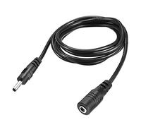 sourcing map Power Extension Cable 4.92ft 1.5M 1.35mm x 3.5mm for Adapter Cord 4pcs