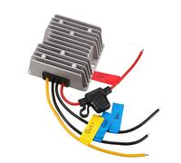 sourcing map Power Voltage Converter DC12V Up to DC19V 6A 114W Waterproof Voltage Convert Transformer