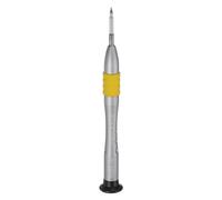 sourcing map Precision Star Screwdriver 0.8mm Magnetic 5 Point Head Mini Pen Style Screw Driver with Non-Slip Handle for Eyeglasses Watch Laptop Electronic, Yellow