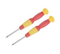 sourcing map Precision Torx Screwdriver, T2 Star Head for Watch Eyeglasses Electronics Repair, 2 Pcs