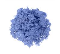 sourcing map Preserved Reindeer Moss, 7oz Fake Moss for Crafts Artificial Dried Moss for Decoration Terrariums Potted Plants, Sky Blue
