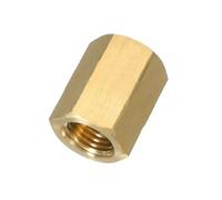 sourcing map Pressure Washer Hose Connector M14 Female to M14 Female 4800PSI Copper Pressure Washer Hose Adapter Coupler Extension Fitting Quick Connect