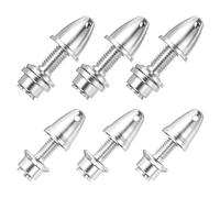 sourcing map Propeller Adapter RC Plane Airplane Spinners, 4/5mm Aperture and 6/8mm Output Axle Propeller Adapter Saver for Shaft Brushless Motor Speed Controllers, Pack of 6