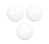 sourcing map PTFE Ball, 32mm Diameter, Ground Finish, Diaphragm Pneumatic Pump White, 3pcs