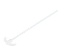 sourcing map PTFE Electric Stirring Rod 300x85mm Length Overhead Stirrer Mixer Shaft with Foldable Paddle for Lab